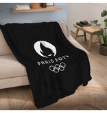 Olympische Spelen Plaid, Paris 2024 – 150 x 125 cm – Polyester