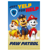 PAW Patrol Fleece blanket Yelp - 100 x 140 cm - Polyester