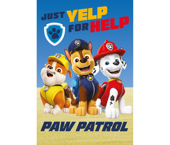 PAW Patrol Fleecedecke Yelp 100 x 140 cm Polyester