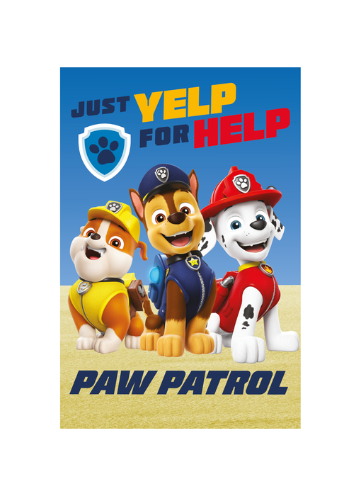 PAW Patrol Fleecedecke Yelp 100 x 140 cm Polyester