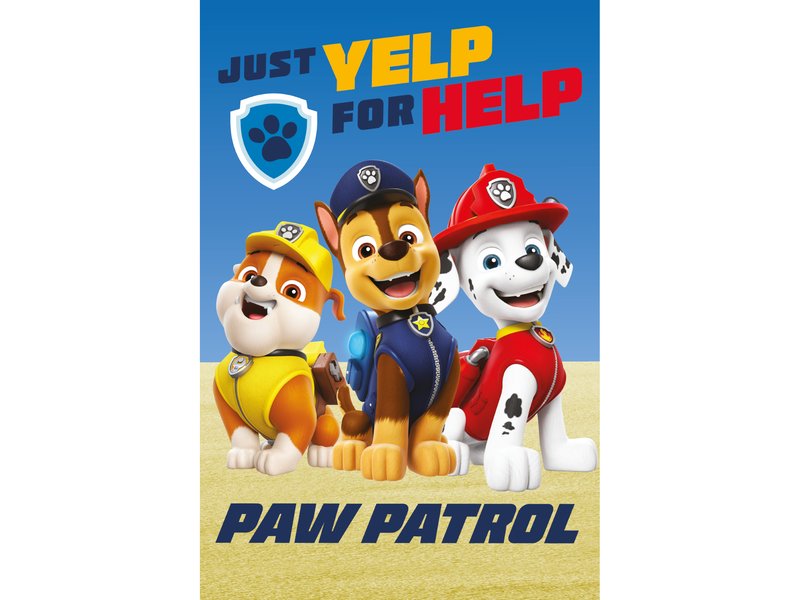 PAW Patrol Couverture polaire Yelp - 100 x 140 cm - Polyester