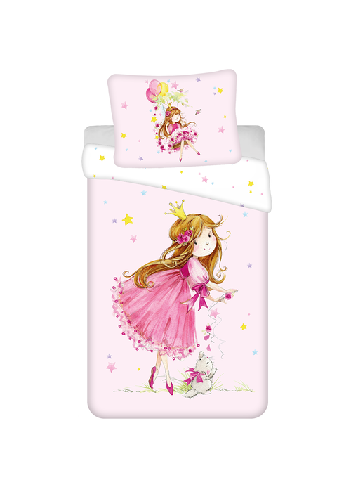 Princess Dekbedovertrek Fairy 140 x 200 + 70 x 90 cm Katoen