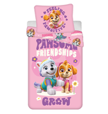 PAW Patrol Dekbedovertrek Pawsome Friendship - Eenpersoons - 140 x 200 cm  - Polyester