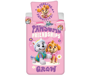 PAW Patrol Duvet cover Pawsome Friendship 140 x 200 + 70 x 90 cm Polyester