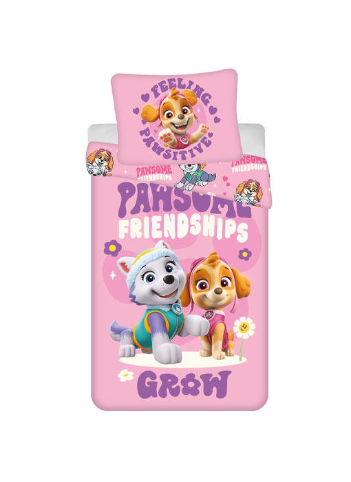 PAW Patrol Duvet cover Pawsome Friendship 140 x 200 + 70 x 90 cm Polyester