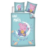 Peppa Pig Housse de couette, Make Your Own Magic - Simple - 140 x 200 - Polyester