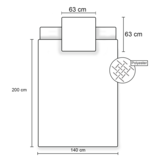 Peppa Pig Bettbezug, Make Your Own Magic – Einzelbett – 140 x 200 – Polyester