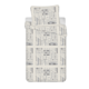 Dekbedovertrek Home Sweet Home 140 x 200 + 70 x 90 cm Fleece