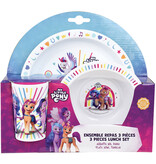 My Little Pony Breakfast set Rainbow - 3 pieces - Polypropylene