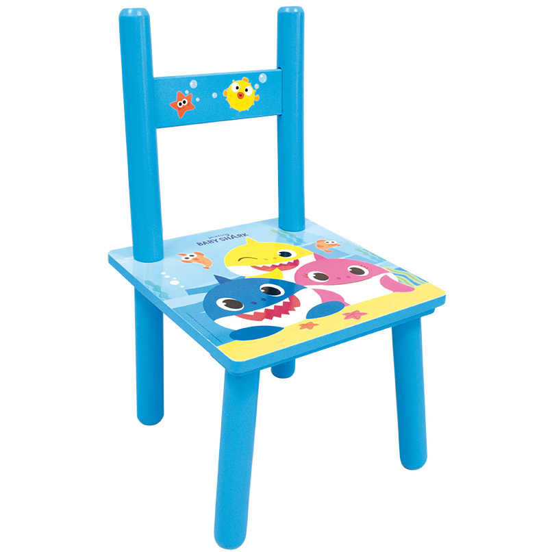 Baby Shark Table with 2 chairs 3 parts SimbaShop.nl