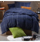 Moodit Duvet cover Ian Evening Blue - Single - 140 x 220 cm - Cotton Flannel