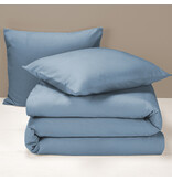 Moodit Duvet cover Freya Stone Blue - Hotel size - 260 x 240 cm - Cotton Flannel