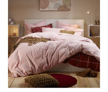 Moodit Duvet cover Freya Pearl Pink 260 x 240 cm Cotton Flannel