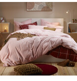 Moodit Dekbedovertrek Freya Pearl Pink - Lits Jumeaux - 240 x 220 cm - Katoen Flanel