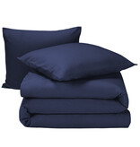 Moodit Bettbezug Freya Evening Blue – Lits Jumeaux – 240 x 220 cm – Baumwollflanell