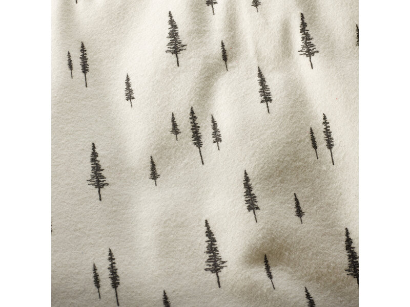 De Witte Lietaer Duvet cover Dentree Soft White - Double - 200 x 200/220 cm - Cotton Flannel
