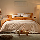 Duvet cover Cleo Copper 240 x 220cm Cotton Flannel