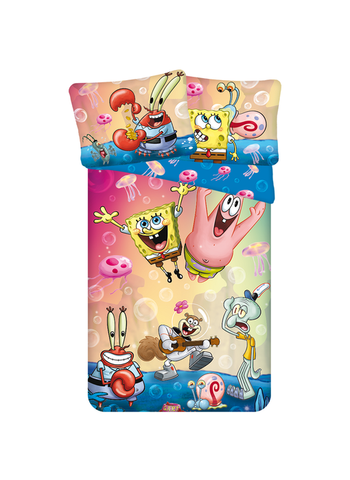 SpongeBob Bettbezug Bikinihose 140 x 200 + 70 x 90 cm Polyester