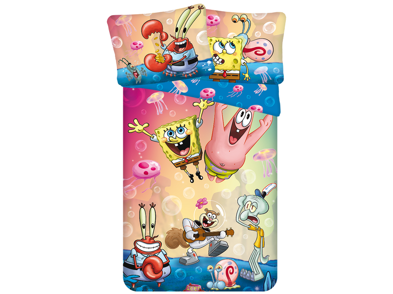 SpongeBob Duvet cover Bikini bottoms - Single - 140 x 200 cm - Polyester