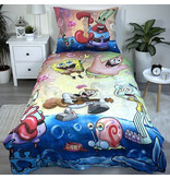 SpongeBob Dekbedovertrek Bikinibroek - Eenpersoons - 140 x 200 cm  - Polyester