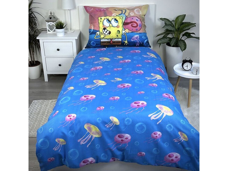 SpongeBob Bettbezug Bikinihose – Einzelbett – 140 x 200 cm – Polyester