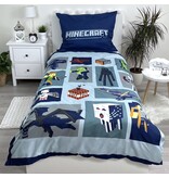 Minecraft Housse de couette Emblématique - Simple - 140 x 200 cm - Polyester