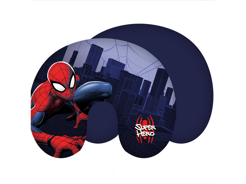 SpiderMan Neck pillow Superhero - approx. 28 x 33 cm - Polyester