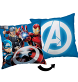 Marvel Avengers Dekokissen Logo - 35 x 35 cm - Polyester