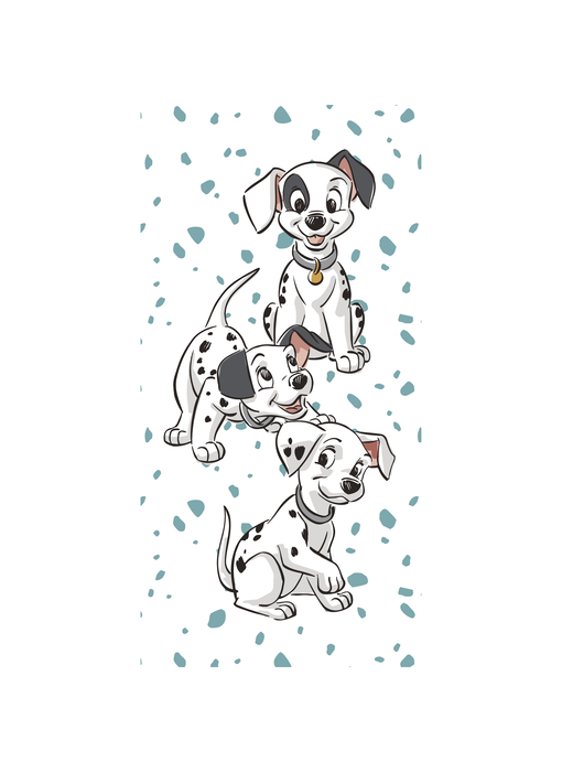 Disney 101 Dalmatiërs Beach towel Pongo 70 x 140 Cotton