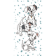 Beach towel Pongo 70 x 140 Cotton