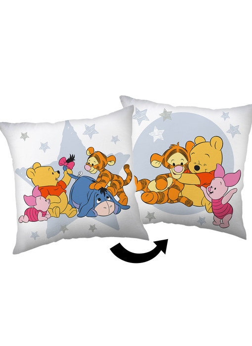 Disney Winnie the Pooh Coussin décoratif Étoiles 35 x 35 cm Polyester