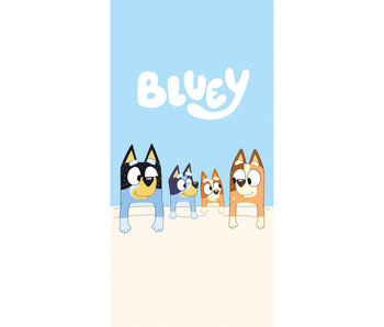 Bluey Strandtuch Family 70 x 140 cm Baumwolle