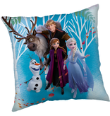 Disney Frozen Coussin décoratif Famille - 40 x 40 cm - Polyester