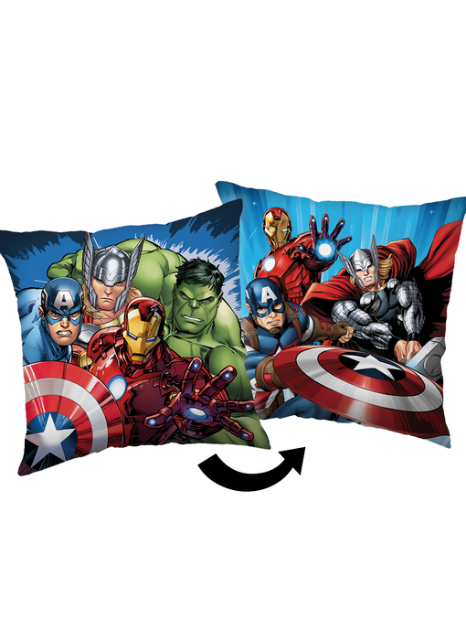 Marvel Avengers Coussin décoratif Team 40 x 40 cm Polyester