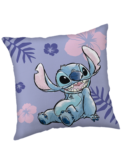 Disney Lilo & Stitch Decorative cushion Flowers 40 x 40 cm Polyester