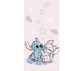 Disney Lilo & Stitch Beach towel Heart 70 x 140 Cotton