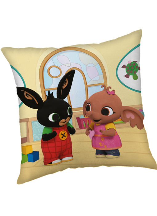 Bing Bunny Coussin décoratif Play 40 x 40 cm Polyester