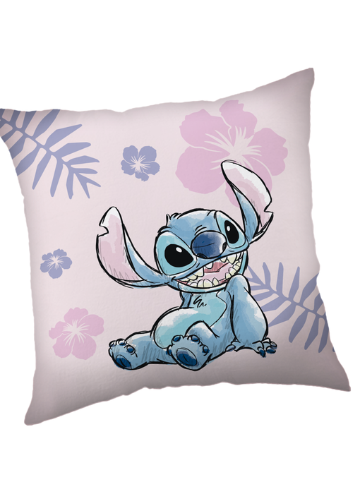 Disney Lilo & Stitch Decorative cushion Tropical 35 x 35 cm Polyester Polar Fleece