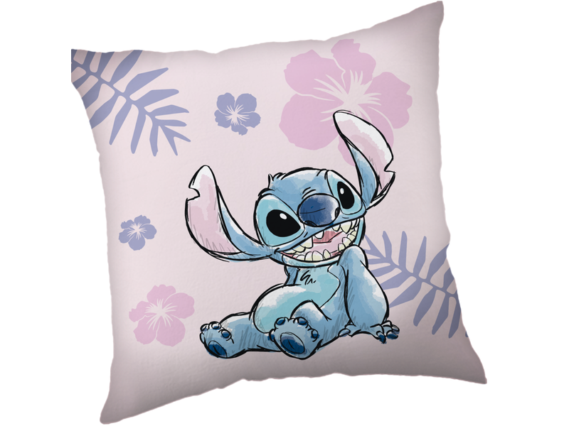 Disney Lilo & Stitch Decorative cushion Tropical - 35 x 35 cm - Polyester Polar Fleece