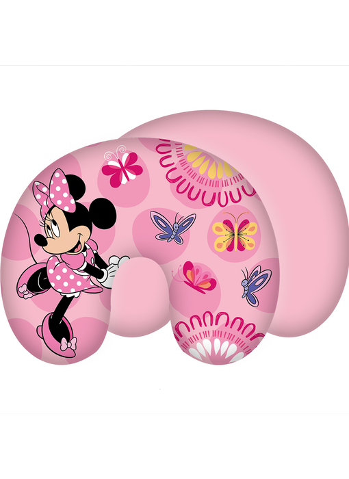 Disney Minnie Mouse Neck Pillow Butterfly Polyester