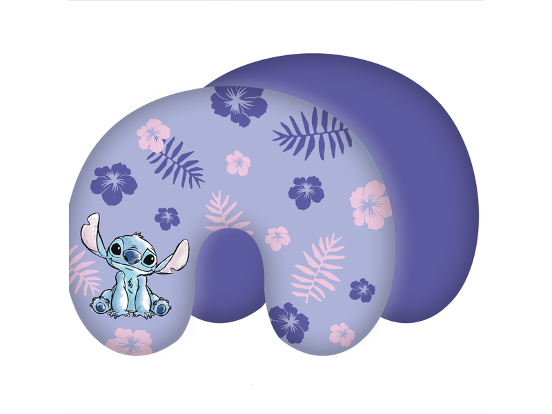 Disney Lilo & Stitch Nekkussentje Flowers - ca. 28 x 33 cm - Polyester