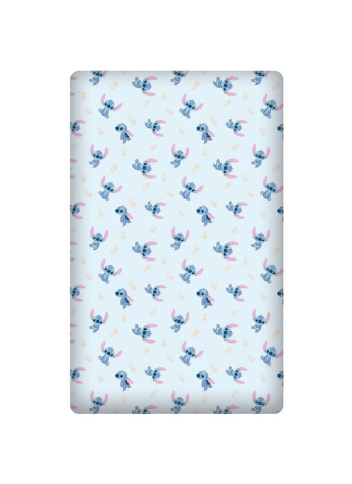 Disney Lilo & Stitch Drap housse Sweet 90 x 200 cm - Coton