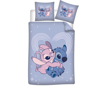 Disney Lilo & Stitch Duvet cover Love 140 x 200 + 65 x 65 Polycotton