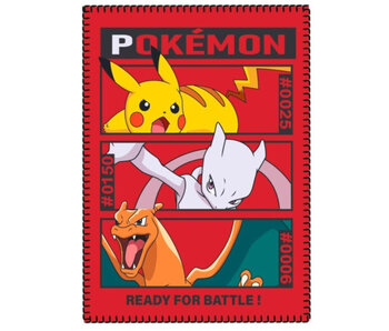 Pokémon Fleeceplaid Dream Team 140 x 100 cm Polyester