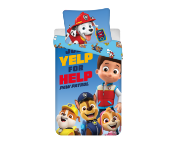 PAW Patrol Duvet cover Help 140 x 200 + 70 x 90 cm Cotton