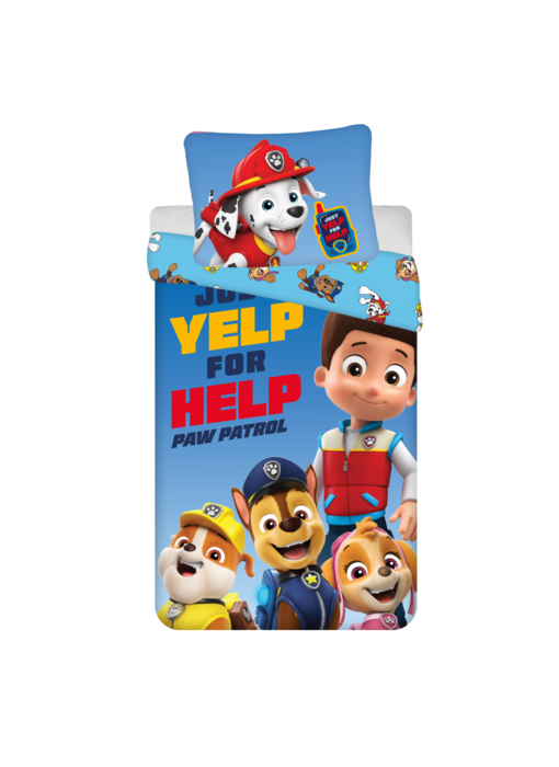 PAW Patrol Bettbezug Help 140 x 200 + 70 x 90 cm Baumwolle