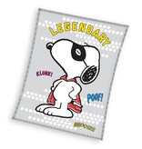 Snoopy Couverture polaire, Legendary - 150 x 200 cm - Polyester