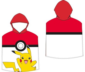 Pokémon Poncho / Badcape Ball - 50 x 115 cm - Katoen