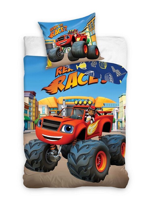 Blaze BABY duvet cover Ready to Race 100 x 135 cm Cotton