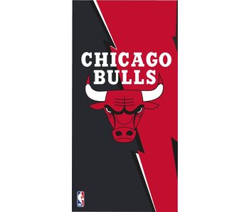 Chicago Bulls Serviette de plage Logo 70 x 140 Polyester